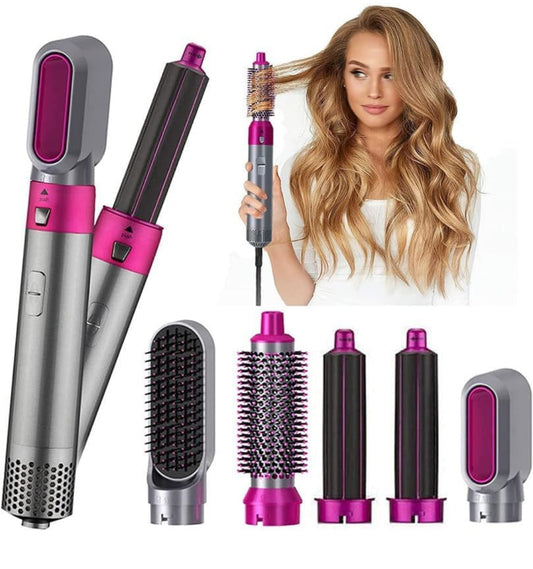 5 in 1 hair styler.