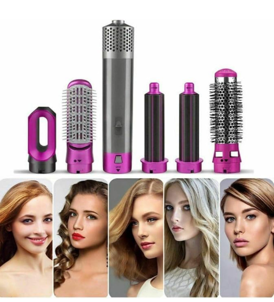 5 in 1 hair styler.