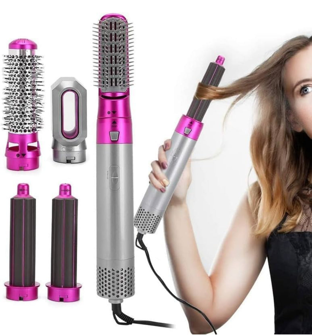 5 in 1 hair styler.